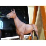 Three Beswick horses - connoisseur models, depicting racehorses