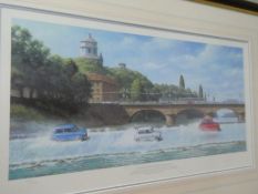 The Italian Job - Three limited edition pencil signed prints titled 'Going For Gold' 'Reflections' a