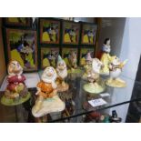 A Royal Doulton limited edition set of Snow White and the seven Dwarfs 769/2000, boxed, with certifi