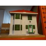 A vintage Triang metal dolls house