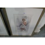 Gordon King, a pair of limited edition prints of semi nudes