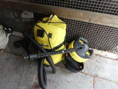 Karcher WD3P hoover and accessories