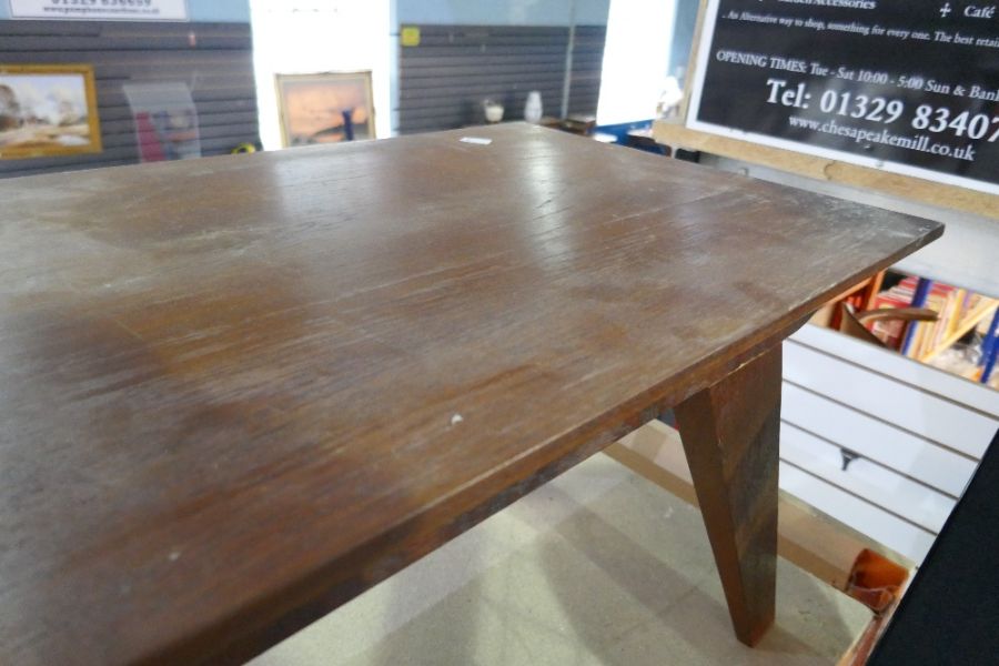 A 1970s style teak oblong coffee table - Image 3 of 5