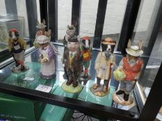 Eight Beswick English Country Folk figures (some boxed)