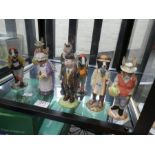 Eight Beswick English Country Folk figures (some boxed)