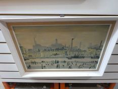 70's framed Lowry print