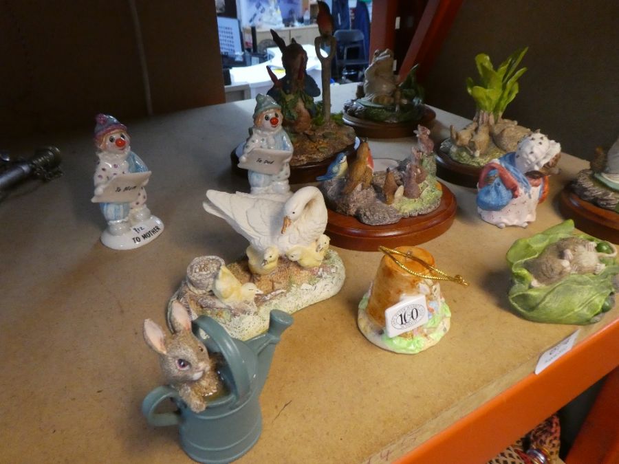 A quantity of Beswick Studio sculptures of Beatrix Potter figures and sundry - Image 2 of 4