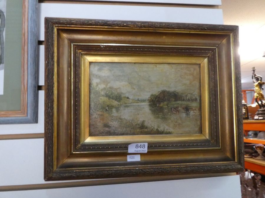 A selection of framed and glazed paintings on mostly harbour scenes - Image 2 of 5