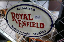 Royal Enfield sign