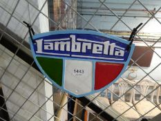 Lambretta Shield plaque