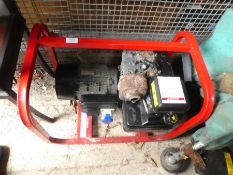 A petrol generator having Honda engine model ET2400 2KW Briggs & Stratton