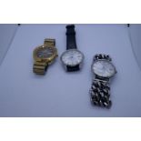 Vintage Roamer gents watch and two Seiko examples