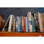 A selection of mostly hard back books on the subject of Aviation and World War II Aircraft