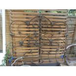 A modern Victorian style bedstead