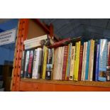 A shelf of books, mostly relating to the RAF and Aircraft, etc