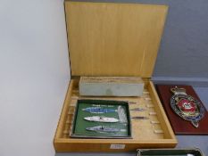 Royal Yacht Britannia, two Tri-ang Minic die cast sets No M894, other Tri-ang ships and sundry