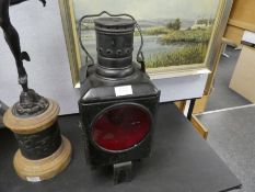 DB railway signal lamp good condition, dated on body