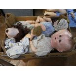 A quantity of Armand Marseille bisque head dolls and others (5)