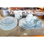 A selection of Calyx Ware 'Singapore Bird'