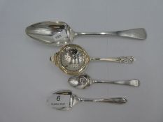 A large heavy Georgian spoon hallmarked London 1803, possibly John Jackson III however maker's mark