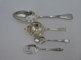 A large heavy Georgian spoon hallmarked London 1803, possibly John Jackson III however maker's mark