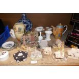 A selection of various Lilliput Lane models, chinaware