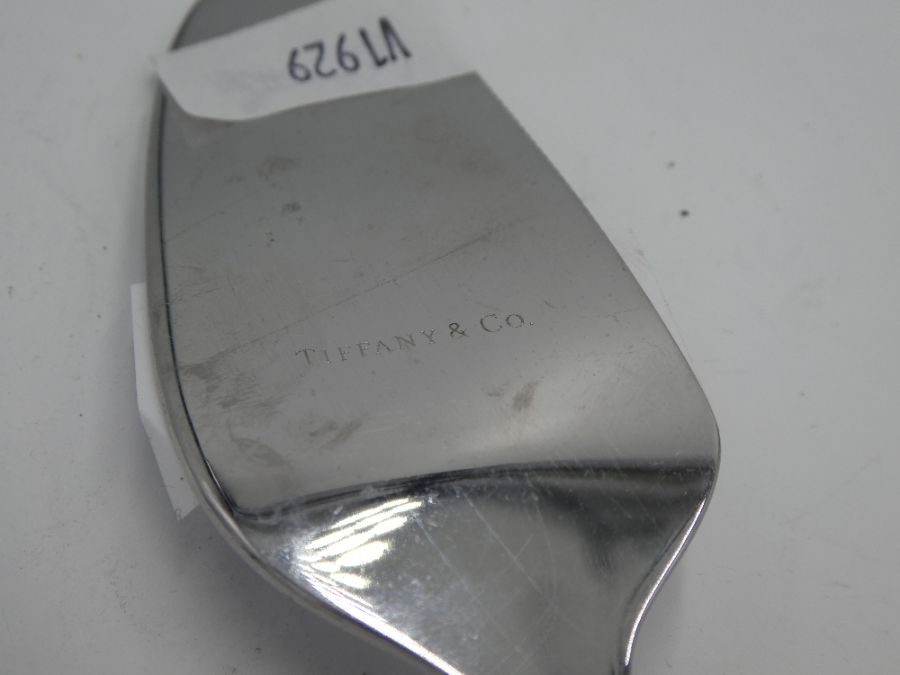 A Sterling silver Tiffany and Co pie slice having decorative handle - Bild 3 aus 3