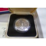 Three Royal Mint silver proof Crowns to commemorate the Late H.M. The Queen's Silver Jubilee, Queen'