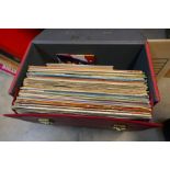 A quantity of vinyl LP records and others