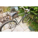 A vintage gents Raleigh bicycle