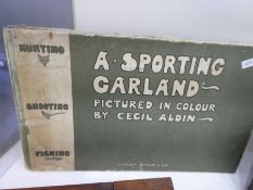 'A Sporting Garland' by Cecil Aldrin, the book published by Sands and Co., circa 1900