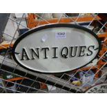 Large antique sign