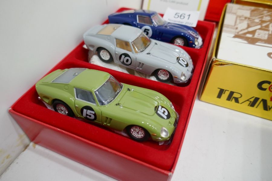 A Ferrari 1962 Tourist Trophy Set limited edition 631 of 5,000, cars and box as near mint - Bild 3 aus 6