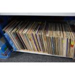 A large quantity of vinyl LP records, mixed genres, mainly 60's/70's