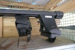 A pair of THULE roof bars