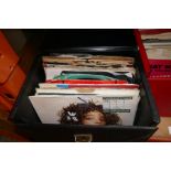 A large selection of vinyl 45s, mixture of artists from the 60s, 70s and 80s