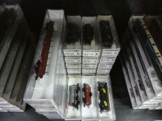 N Gauge, Fleishmann Piccolo, 24 various rolling stock carriages to include 6 x No. 8288K, 8512K, 821