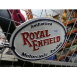 Royal Enfield sign