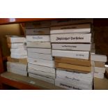 Quantity of boxed collectors plates including Wedgwood Bradford Exchange, German example, etc