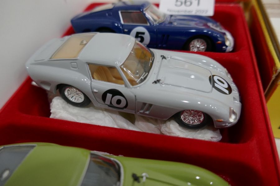 A Ferrari 1962 Tourist Trophy Set limited edition 631 of 5,000, cars and box as near mint - Bild 5 aus 6