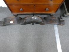 An old double Yoke, possibly Elm, 113cm