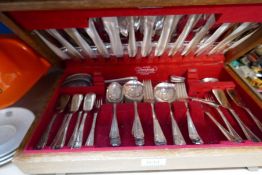 A canteen of silver plated cutlery, by Insignia