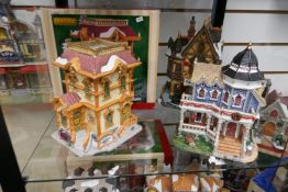 Lemax; 10 Various Christmas model displays to incl. 'Grand Junction Station' and 'Polar Post Office'