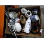A set of mixed collectables and ceramics incl. cameras, binoculars etc