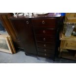 A Stag Minstrel compactum having six drawers