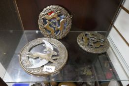 Hares by moonlights mirrors