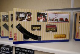 Lemax; Four 'Yuletide Express' trainsets in original boxes