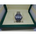 Rolex Submariner stainless steel with Black dial, number 16610, 2006 complete with original box and