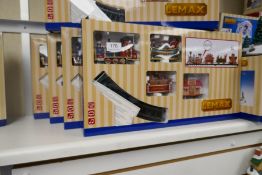 Lemax; 5 'Starlight Express' train sets in original boxes