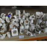A set of Royal Doulton blue and white Willow ceramics, glassware etc